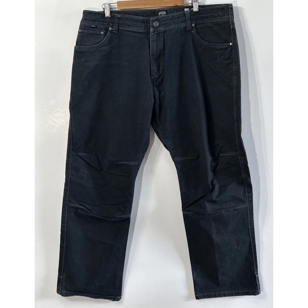 Mens Kuhl Rydr Legendary Stretch Pants Straight Work Cotton Canvas Sz 40 40x30